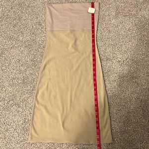 SPANX strapless slip dress